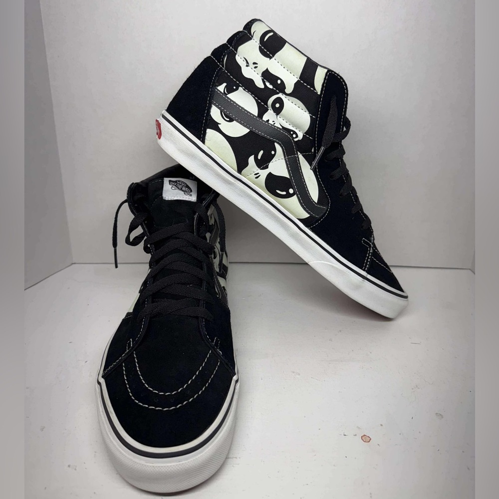 Vans SK8 Hi Alien Ghosts Glow in the Dark 508731 Men's Shoes Size 11.5